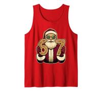 Santa Says Six Seven Funny Christmas Meme Camiseta sin Mangas