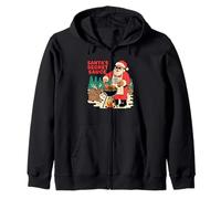 Santa Secret Sauce BBQ Humor Navidad Vacaciones Sudadera con Capucha