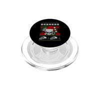 Santa Skull Trucker Funny Ugly Christmas Sweater Xmas PopSockets PopGrip para MagSafe