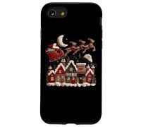 Santa Sleigh Ride Feliz Navidad Carcasa para iPhone SE (2020) / 7/8