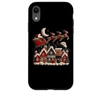 Santa Sleigh Ride Feliz Navidad Carcasa para iPhone XR