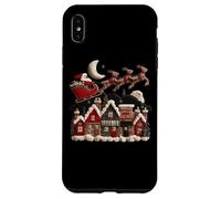 Santa Sleigh Ride Feliz Navidad Carcasa para iPhone XS MAX