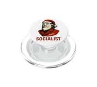 Santa Socialismo Socialista Karl Marx Anticapitalismo Política PopSockets PopGrip para MagSafe