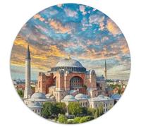 Santa Sofía 1000 Piezas Puzzle Puzzles para Adultos Y Niños Edificios Famosos Rompecabezas Gigante Infantil Pegamento Puzzle para Enmarcar Puzzles Materiales Reciclados 1000pcs (67.5x6