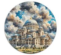Santa Sofía 1000 Piezas Puzzle Rompecabezas para Adultos Edificios Famosos Cumpleaños Navidad Pegamento Puzzle para Enmarcar Puzzles Materiales Reciclados 1000pcs (67.5x67.5cm)