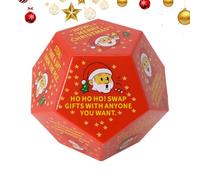 Santa Swap Dice - Exchange Dice Games | Santa Claus Hilarious Game Versatile For Stocking Stuffers For Christmas Party and Family Night Holiday For Adults