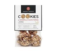 Santa Teresa - Cookies de Membrillo con Avena. Sin Conservantes ni aditivos. 100% Naturales, 6 Unidades, 100g