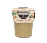 Santa Teresa - Crema de Garbanzos con Puerro y Setas - Elaborada Con Ingredientes Naturales, Sin Conservantes Ni Aditivos - Envase Apto Para Microondas, Calentar Y Listo. 400ml