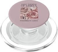 Santa Teresa de Lisieux Católica Todo es Gracia PopSockets PopGrip para MagSafe