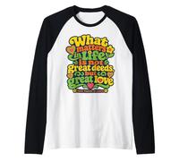 Santa Teresa de Lisieux Citas Gran Amor Santa Católica Camiseta Manga Raglan
