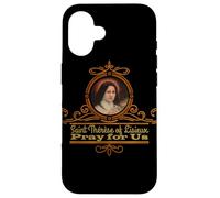 Santa Teresa de Lisieux Oren por Nosotros Santos Católicos Carcasa para iPhone 16