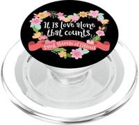 Santa Teresa de Lisieux Quotes Solo el Amor Católicos Gifts PopSockets PopGrip para MagSafe