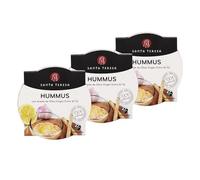 Santa Teresa Hummus con Aceite de Oliva Virgen Extra, 100% Natural, Sin Gluten, Alto Contenido en Fibra, 3x180 Gramos