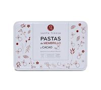 Santa Teresa - Lata De Pastas De Membrillo y Cacao - Elaboradas De Manera Artesanal Con Ingredientes Naturales. Sin Aditivos Y Sin Conservantes - 230 Gramos