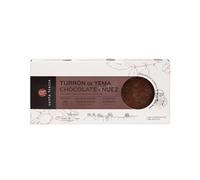 Santa Teresa - Turrón de Yema, Chocolate y Nuez - Turrón Cremoso - Elaborado con la Auténtica Yema de Santa Teresa - Turrón Artesanal - Turrón de Yema - Postre para la Época Navideña