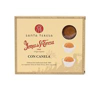 Santa Teresa - Yemas De Santa Teresa Sabor Canela - Dulce Gourmet Artesano. Elaboradas Sin Aditivos Y Sin Conservantes - Estuche de 12 unds. 160gr