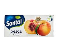 Santal Zumo Pesca Brick - 3 unidades de 200 ml, total 600 ml