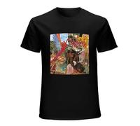 Santana Abraxas Album - Camiseta para hombre, talla S-2XL, camiseta única XS, Negro, XL