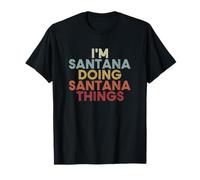 Santana Name Santana Personalized Name First Given Camiseta