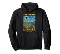 Santander, España Eclipse Solar Total 2026 Sudadera con Capucha