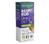 Santarome Bio - Spray Respi'Rub Orgánico - Garganta irritada - 20 ml