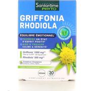 Santarome Griffonia Rhodiola 30caps