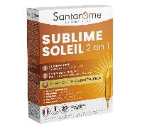 Santarome - Sublime Soleil - Autobronceador y protector solar - 20 ampollas
