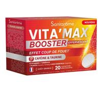 Santarome Vita'Max Booster Effervescent Orange 20 Comprimés