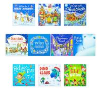 Santa's Big Pack of Christmas Stories 10 Book Collection: (Christas Carol, Baby Bear, The Elf Next Door, Dino Claus, The Night Before Christmas, Santa's Toy Shop)