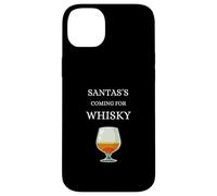 Santa's Coming for Whisky Whisky Single Malt Scotland Carcasa para iPhone 14 Plus