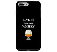 Santa's Coming for Whisky Whisky Single Malt Scotland Carcasa para iPhone 7 Plus/8 Plus