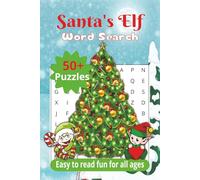 Santa's Elf Word Search Puzzle Book: Word Searches with Easy to Read Print for all ages about Santa's elves and more| 6x9 inches, 110 pages|50+ Puzzles...Gift for Vacations, Holidays and Free Time