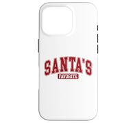 Santa's Favorite Christmas Sport Graphic Carcasa para iPhone 16 Pro