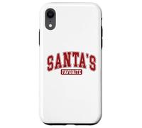 Santa's Favorite Christmas Sport Graphic Carcasa para iPhone XR