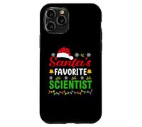 Santa's Favorite Scientist Funny Christmas Scientist Xmas Carcasa para iPhone 11 Pro