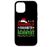 Santa's Favorite Scientist Funny Christmas Scientist Xmas Carcasa para iPhone 12/12 Pro