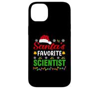 Santa's Favorite Scientist Funny Christmas Scientist Xmas Carcasa para iPhone 14 Plus