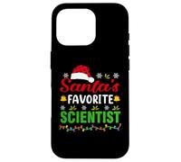Santa's Favorite Scientist Funny Christmas Scientist Xmas Carcasa para iPhone 16 Pro