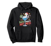Santa's Hot Favorite Mess Holiday Humor Sudadera con Capucha