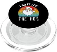 Santa's I Do It For The Ho'S Camiseta Vintage Christmas Santa PopSockets PopGrip para MagSafe