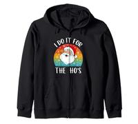 Santa's I Do It For The Ho'S Camiseta Vintage Christmas Santa Sudadera con Capucha