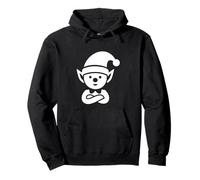 Santas Little Helper El Alegre Elfo Sudadera con Capucha