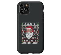 Santas Navidad FEA antropóloga navideña Carcasa para iPhone 11 Pro