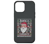 Santas Navidad FEA antropóloga navideña Carcasa para iPhone 12 Pro MAX