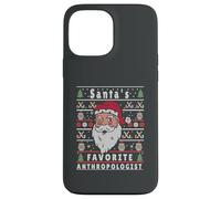 Santas Navidad FEA antropóloga navideña Carcasa para iPhone 13 Pro MAX