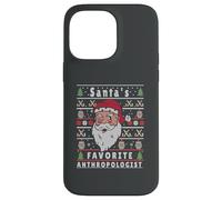 Santas Navidad FEA antropóloga navideña Carcasa para iPhone 14 Pro MAX