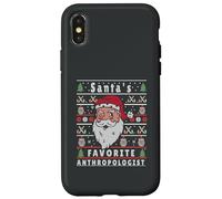 Santas Navidad FEA antropóloga navideña Carcasa para iPhone X/XS
