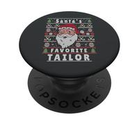 Santas Navidad Feo Sastre navideño PopSockets PopGrip Adhesivo