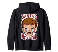 Santa's Not Real Sudadera con Capucha
