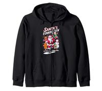 Santa's Running Crew Christmas Runner Costume Marathon Team Sudadera con Capucha